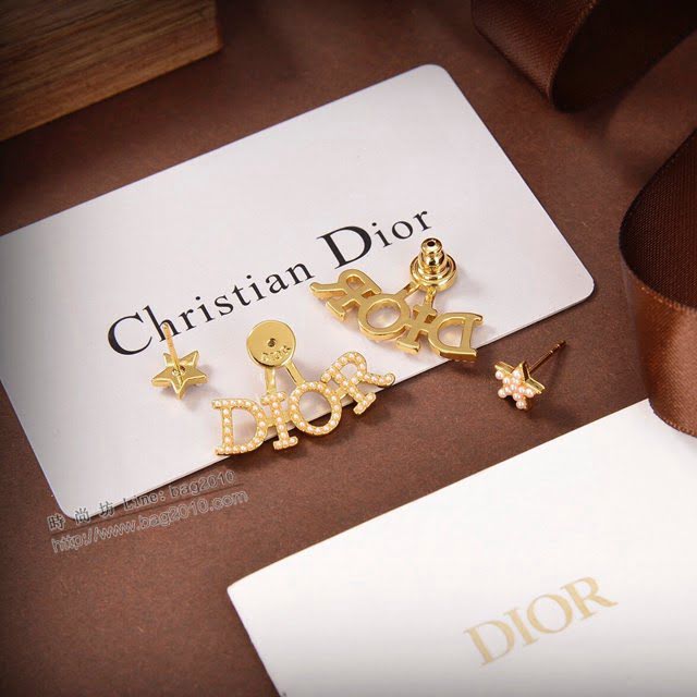 Dior飾品 迪奧經典熱銷新款耳環 字母Dior耳釘  zgd1071